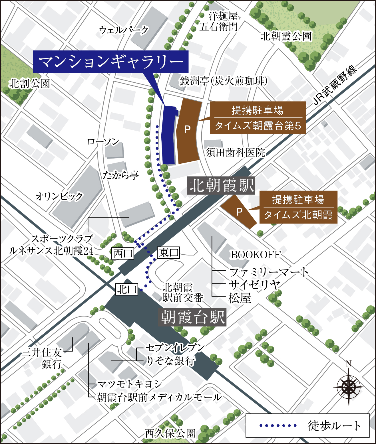 マンションギャラリー案内図