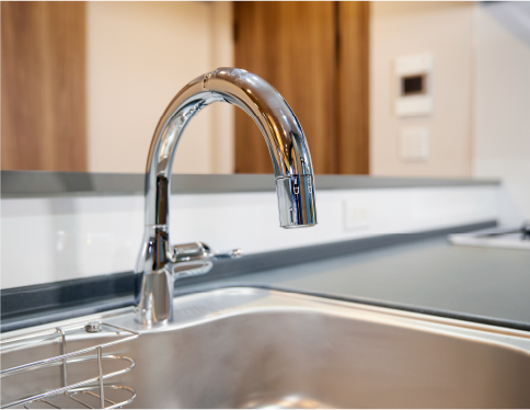 グースネック水栓