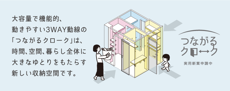 つながるクローク